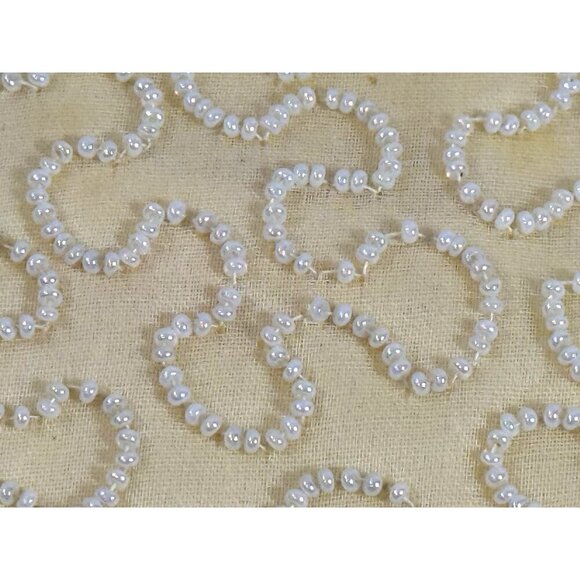 Vintage Walborg‎ Hand-Beaded Cream Evening Clutch Purse Made In Belgium Formal - Picture 11 of 15